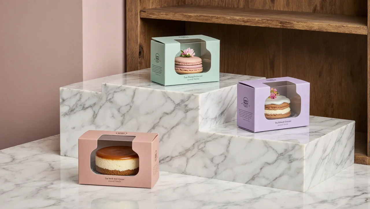 Emballage du secteur de la pâtisserie