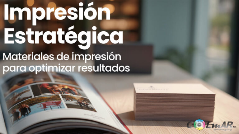 Materiales de impresión. Selección estratégica para optimizar