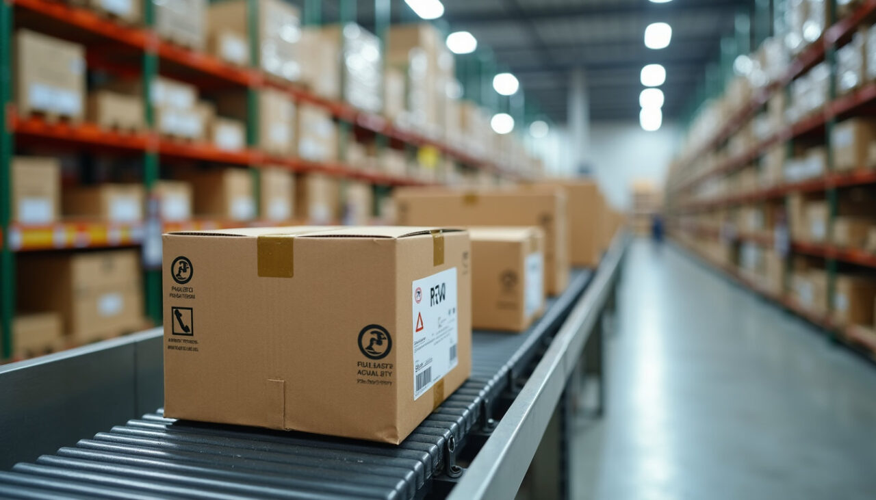 Packaging sostenible para logística de productos delicados