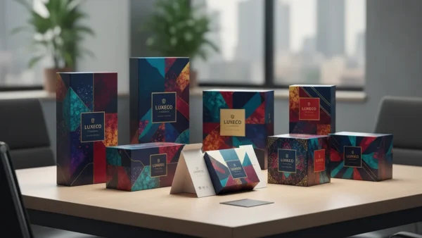 Premium custom packaging solutions with colorful designs for European businesses